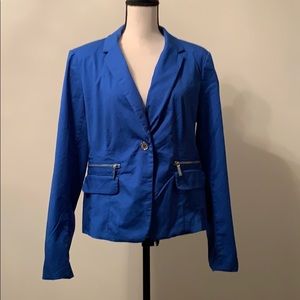 Michael Kors One Button Lined Jacket/Blazer